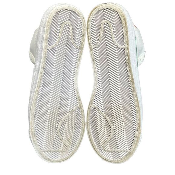 NIKE Blazer Mid '77 Vintage "White/Stadium Green/Picante Red" High top Size 6.5 - Picture 12 of 16